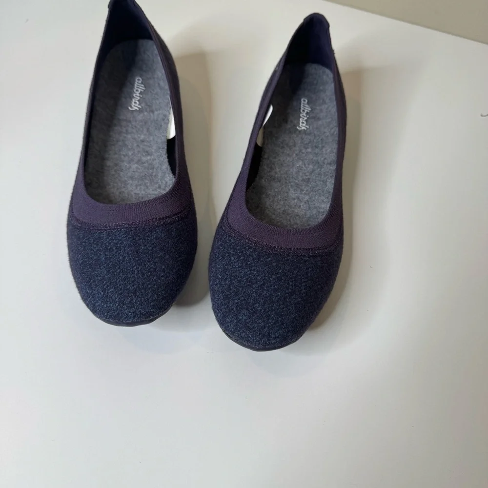 Allbirds Tree Breezers Olympus wool Ballet Flats Size 10 NWOT